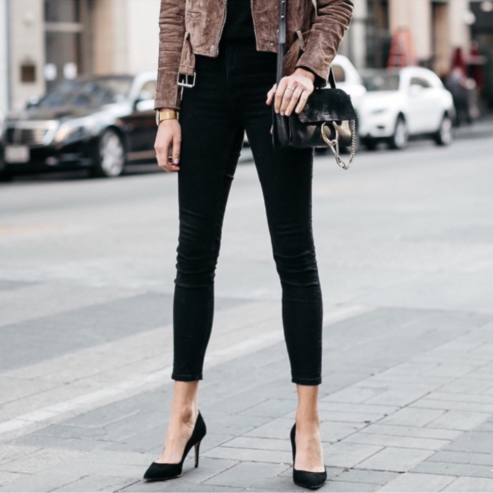 BLANK NYC The Great Jones Black Denim 26 women